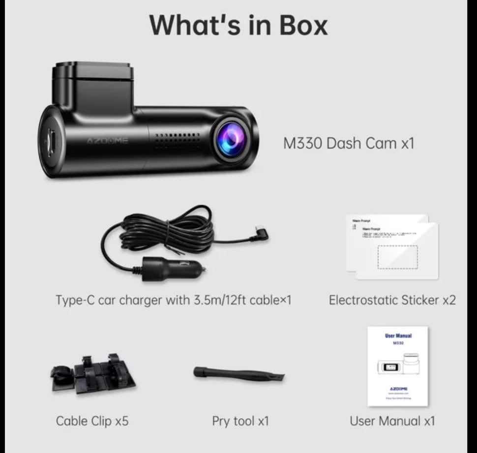 Dashcam M330 - DashSpot