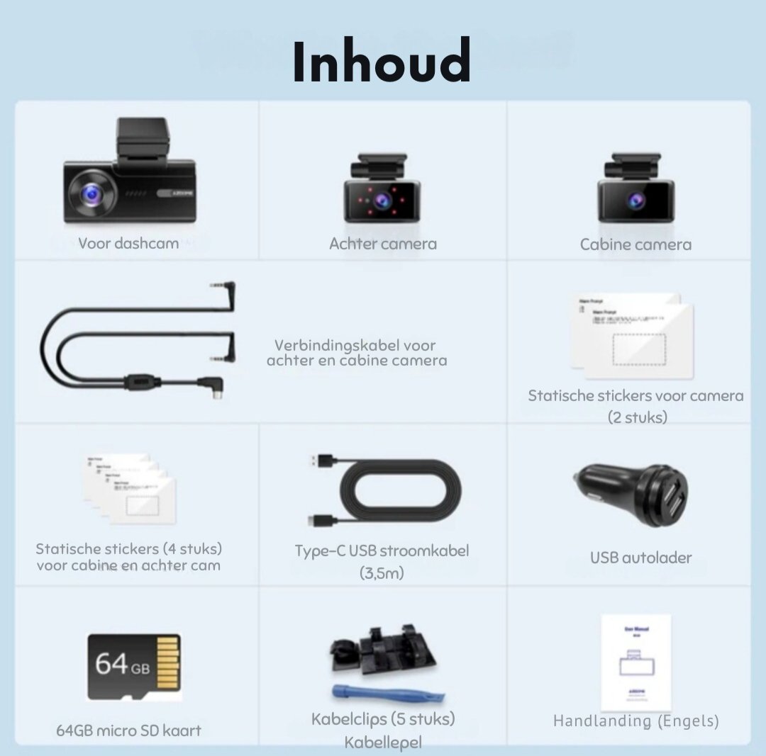 Dashcam M580 5K 3CH - DashSpot