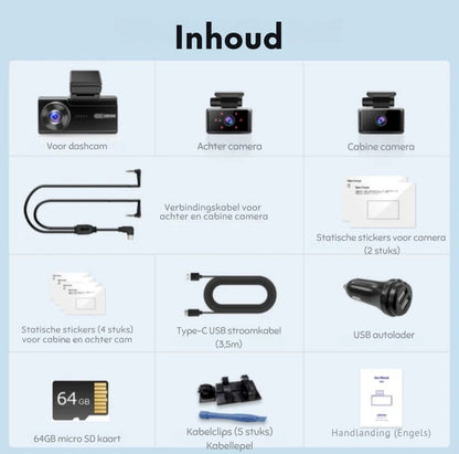 Dashcam M580 5K 3CH - DashSpot